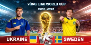 Soi Kèo Ukraine vs Sweden 02h45 27/03 - Vòng loại World Cup